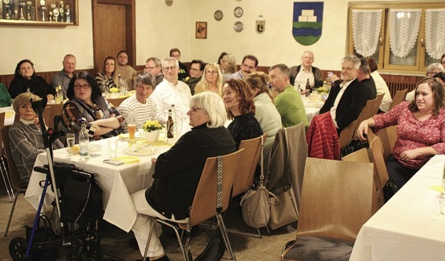 Gut besucht war der Neujahrsempfang der CDU Steinen/Kleines Wiesental.  | Foto: Rolf Reimann