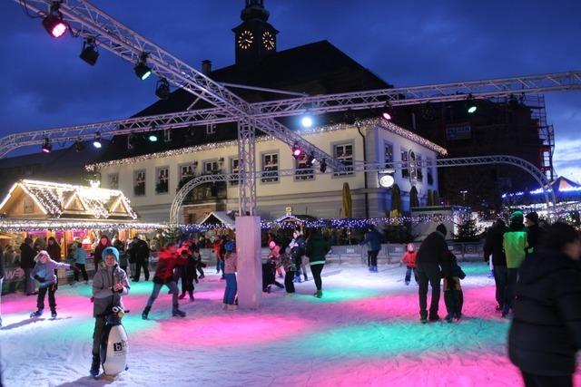 Eisbahn war der erhoffte Magnet