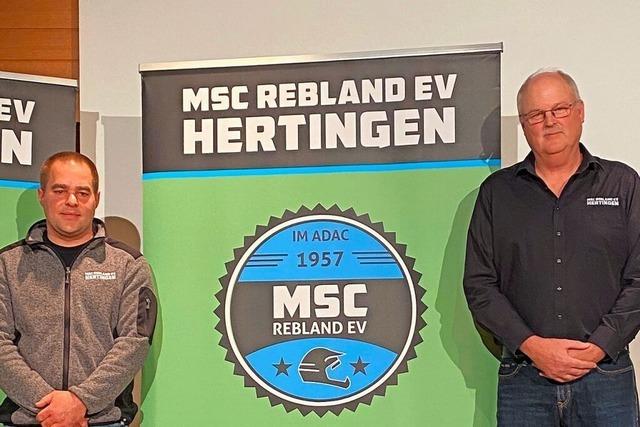 Frank Fredrick, der Macher beim MSC Rebland in Hertingen, wird Ehrenvorsitzender