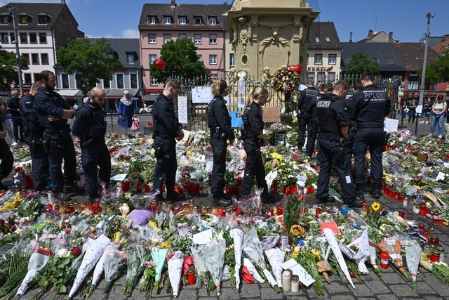 OLG: Verhandlung nach Messerangriff von Mannheim ab Mitte Februar. (Archivbild)  | Foto: Bernd Wei&szlig;brod/dpa