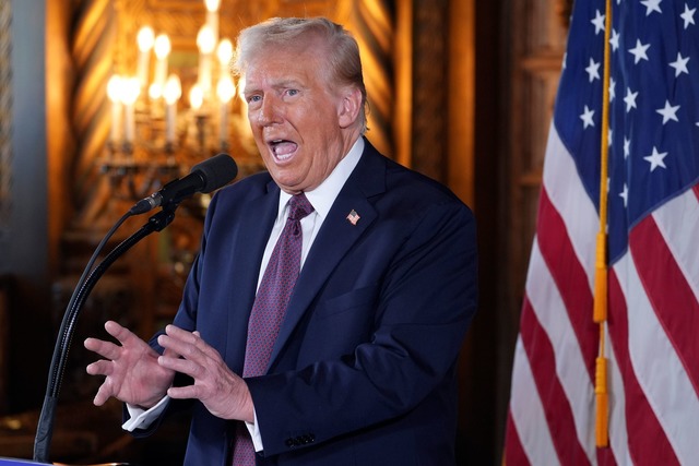 Trump verspricht eine weitere Pressekonferenz: "Wir werden dies wieder tun."  | Foto: Evan Vucci/AP/dpa