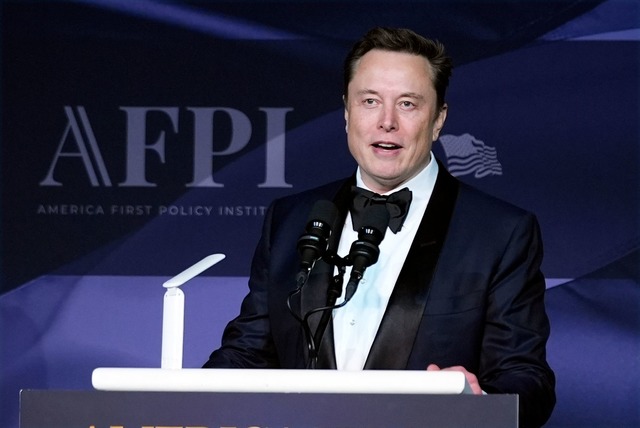 Auf seiner Plattform X hatte Musk zule...&uuml;r die AfD geworben. (Archivbild)  | Foto: Alex Brandon/AP