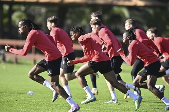 Im Trainingslager des SC Freiburg in Sotogrande "war richtig Stimmung drin"