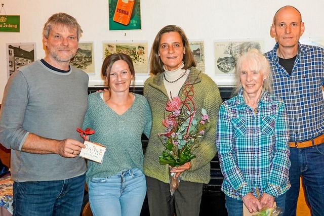 Das Vorstandsteam der Sulzburger Volle...ra und  Schriftfhrer Friedhelm Eichin  | Foto: Friedhelm Eichin