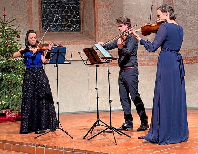 Das Konzert von Sabine Kronberger (lin...und Magnus Boye-Hansen war ein Erfolg.  | Foto: Ulrike Klingler