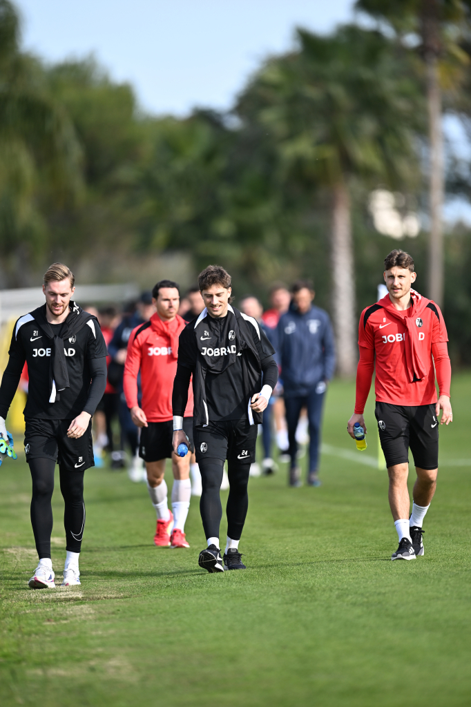 In Sotogrande haben die Spieler des SC Freiburg fr die kommende Saison trainiert.