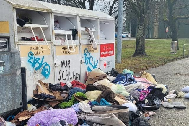 Firma meldet Container in Emmendingen ab: Die Altkleider-Krise spitzt sich zu