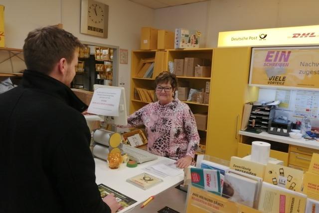 Die Post in Freund's Ldele in Bad Krozingen bleibt, aber die Postbank geht dort raus