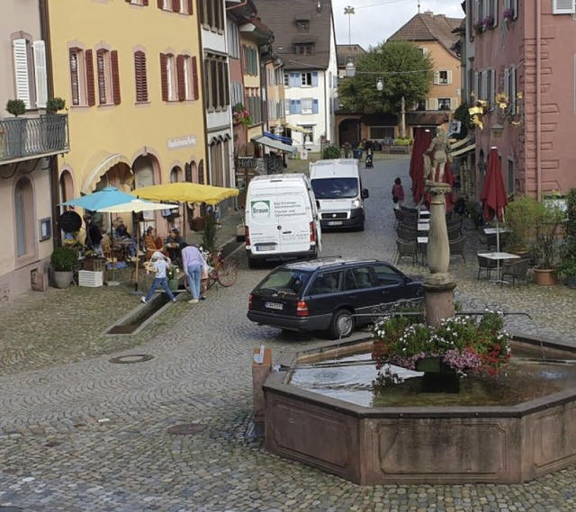 Um den Charakter der Altstadt mit den ... ein Gesamtkonzept entwickelt werden.   | Foto: Stadt Staufen