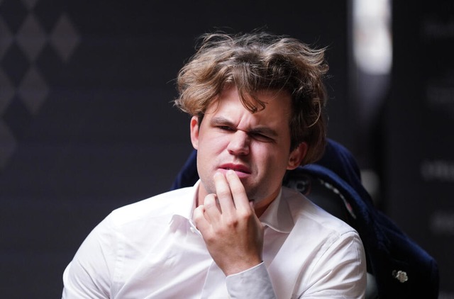 Schach-Weltmeister Magnus Carlsen  | Foto: Marcus Brandt (dpa)