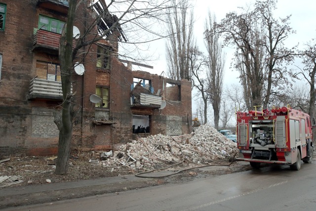 In der ostukrainischen Region Donezk w...sischer Seite beschossen. (Archivbild)  | Foto: -/ukrin/dpa