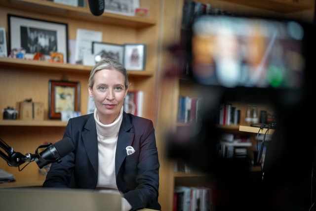 Was bleibt vom Talk Weidel  | Foto: Kay Nietfeld/dpa-POOL/dpa