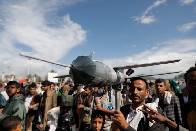 Israel wird immer wieder vom Jemen aus beschossen. (Archivbild)  | Foto: Osamah Abdulrahman/AP/dpa