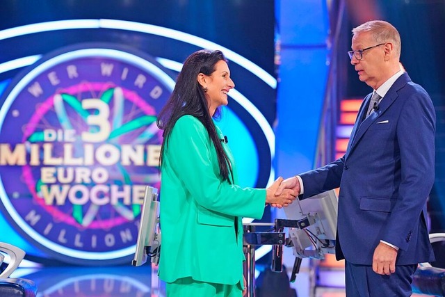 &#8222;Gnther Jauch ist der Typ Pekan...der beliebten Quizshow 32.000 Euro ab.  | Foto: Wer wird Millionr ? / 55 - Folge 03 - Event 29