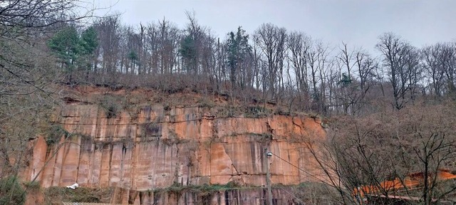 Noch heute wird bei Lahr-Kuhbach Sands... des Falls ist nicht mehr in Betrieb.   | Foto: Thomas Foerster