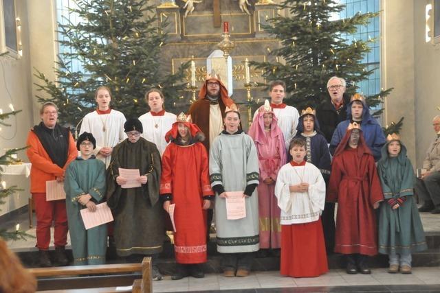 Sternsinger sammeln in Lrrach und Inzlingen fast 40.000 Euro