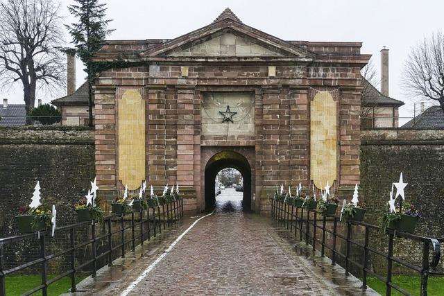 Neuf-Brisach restauriert sein Colmarer Tor