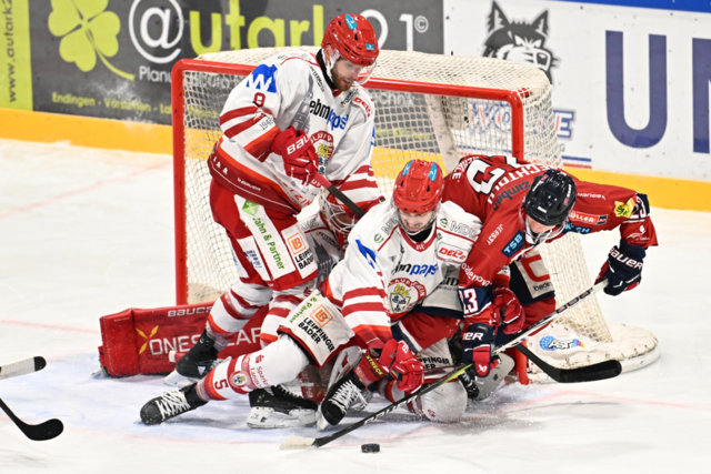 EHC Freiburg holt im Offensivduell gegen den EV Landshut einen Punkt