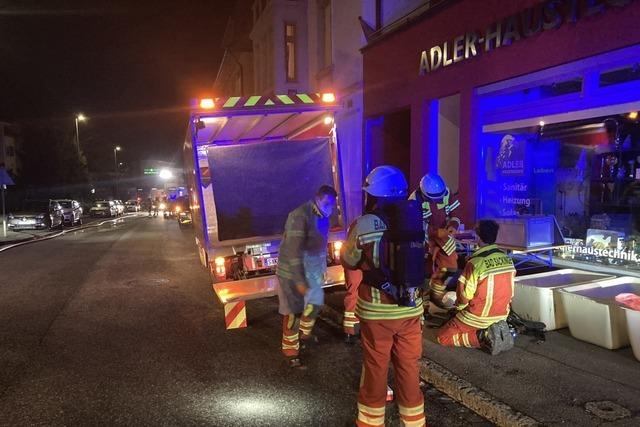 Brand im Dachgeschoss der Stiftsmhle in Bad Sckingen schnell unter Kontrolle