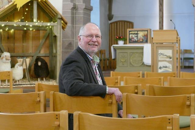 "Pfarrer bleibe ich" - der evangelische Pfarrer Rainer Janus geht nach 34 Dienstjahren in Friesenheim in den Ruhestand