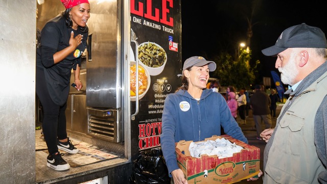 Die Schauspielerin Jennifer Garner ist...er Organisation World Central Kitchen.  | Foto: Amy Katz/ZUMA Press Wire/dpa