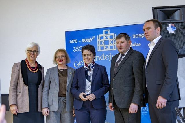 Diskussionsrunde in Lrrach mit Justizministerin Gentges beleuchtet den aufkommenden Antisemitismus