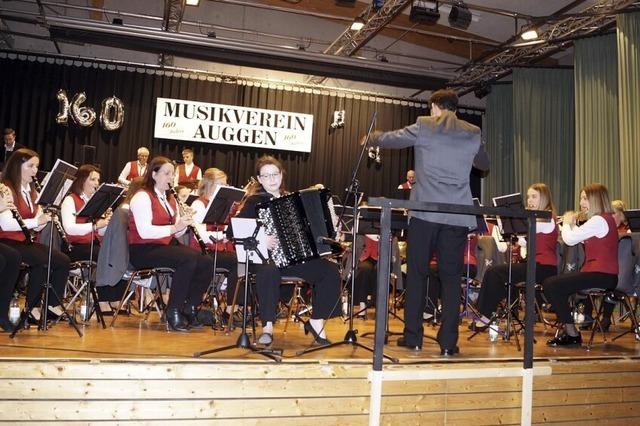 160. Geburtstag: Besucheransturm beim Musikverein Auggen