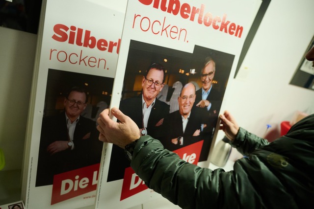 Bodo Ramelow, Gregor Gysi und Dietmar ...in den Bundestag sichern. (Archivbild)  | Foto: Annette Riedl/dpa