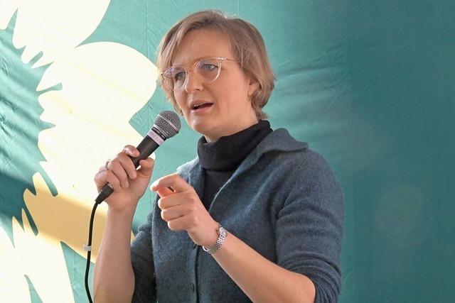 Franziska Brantner macht den Grnen im Landkreis Breisgau-Hochschwarzwald Mut