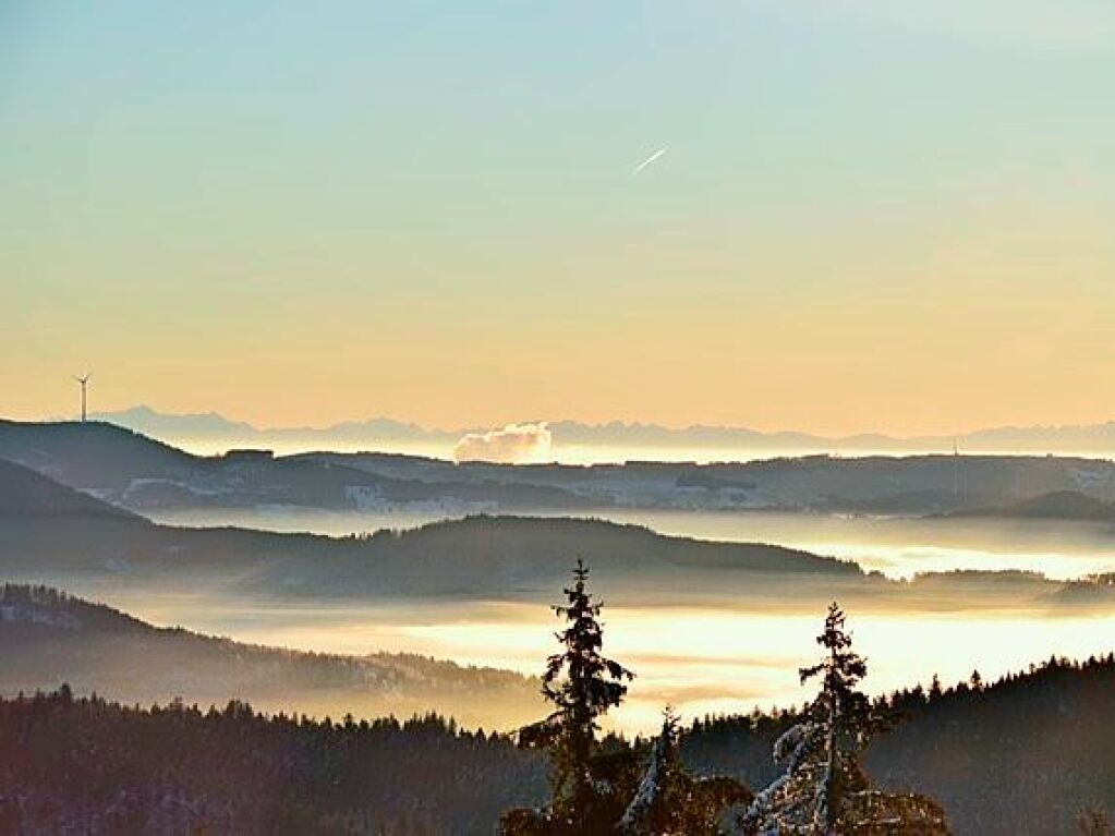 Alpensicht vom Hochblauen