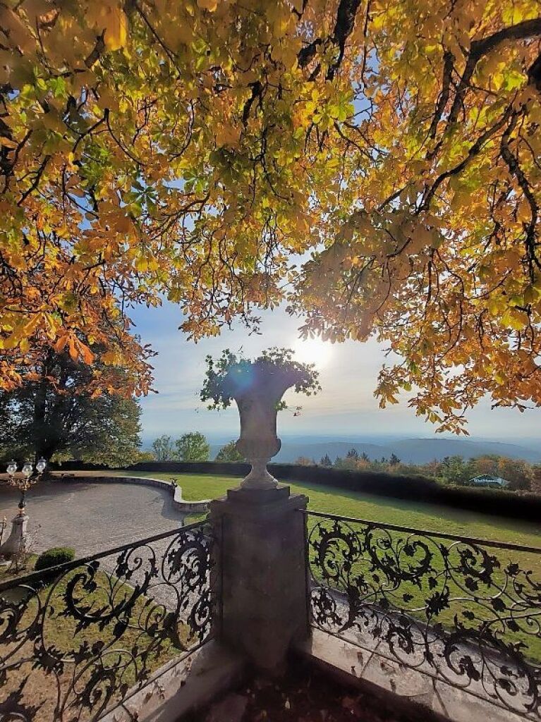 Rosengarten auf Schloss Brgeln, Schliengen