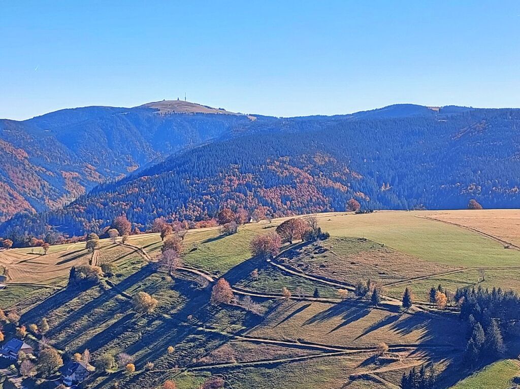 Wanderweg beim Englnder-Denkmal auf dem Schauinsland