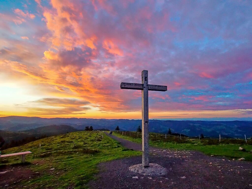 Belchengipfel bei Sonnenaufgang