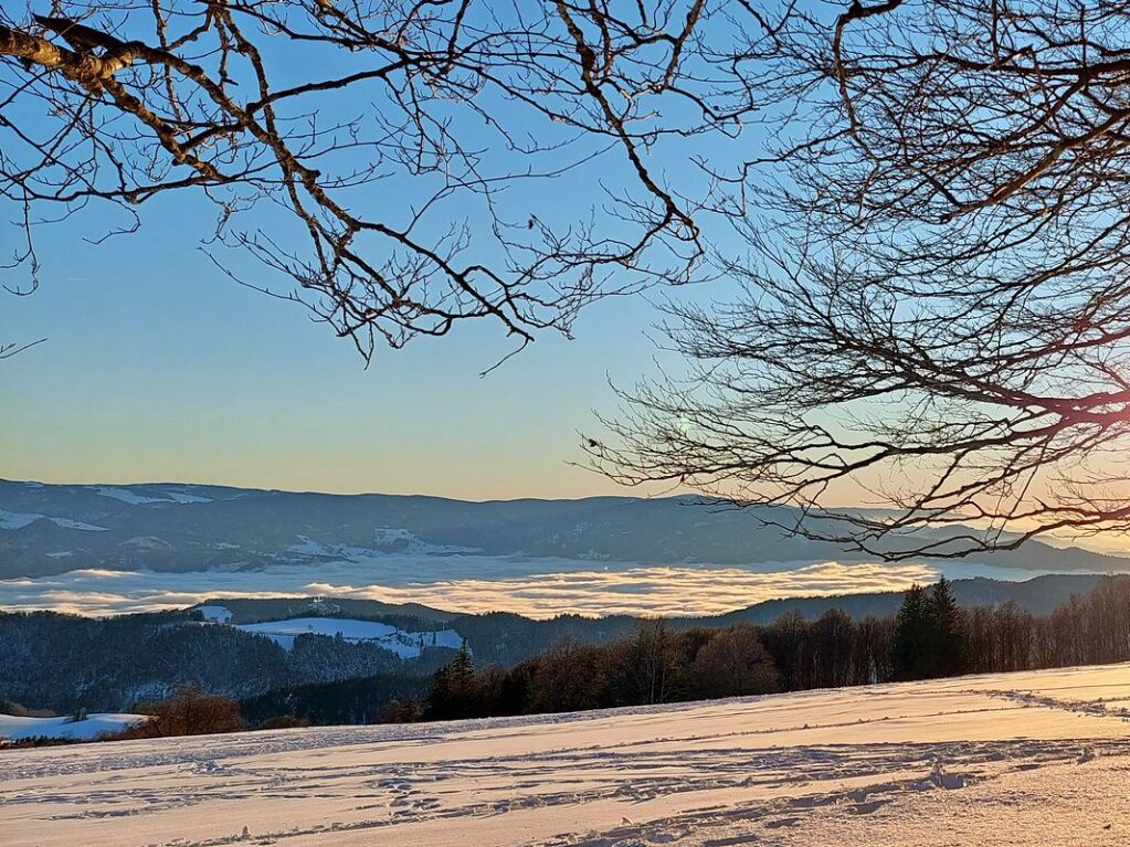 Auf dem Kandel ber dem Nebelmeer