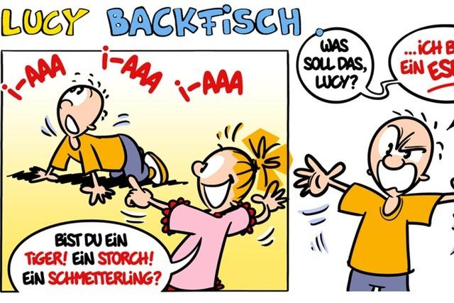 Lucy Backfisch: Ich bin ein Esel!