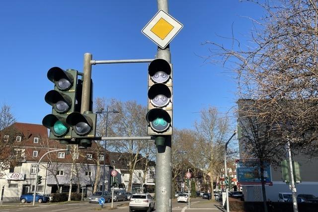 Wie die Ampelschaltung den Verkehr auf der B415 in Lahr beeinflusst