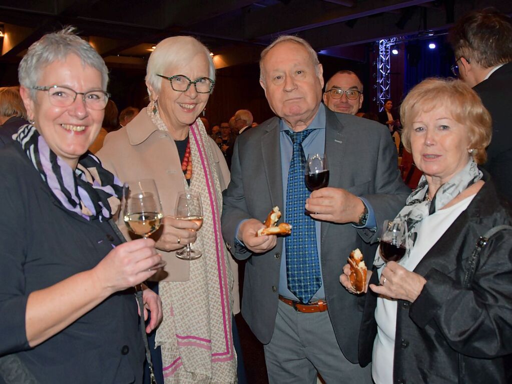 Impressionen vom Neujahrsempfang von Stadt und Landkreis Lrrach im Burghof