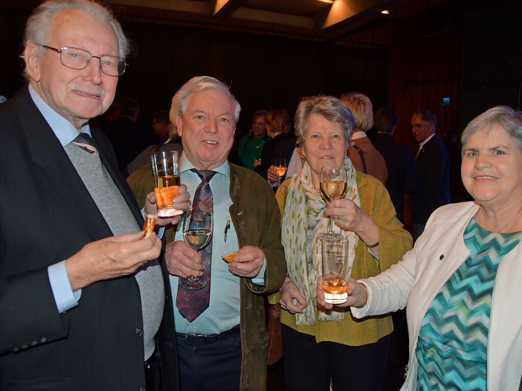 Impressionen vom Neujahrsempfang von Stadt und Landkreis Lrrach im Burghof