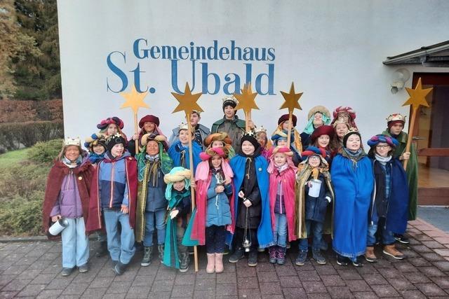 Rheinfelder Sternsinger freuen sich ber kumenische Beteiligung