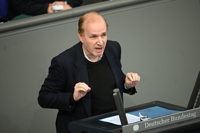 Gottfried Curio (AfD) ist innenpolitis... AfD-Bundestagsfraktion. (Archivbildw)  | Foto: Philip Dulian/dpa