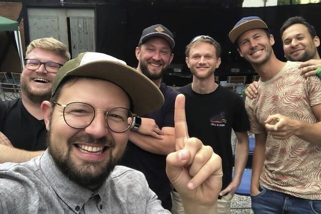 Die A-cappella-Band Nackt gibt ein Konzert im Theater am Kastelberg in Waldkirch-Kollnau