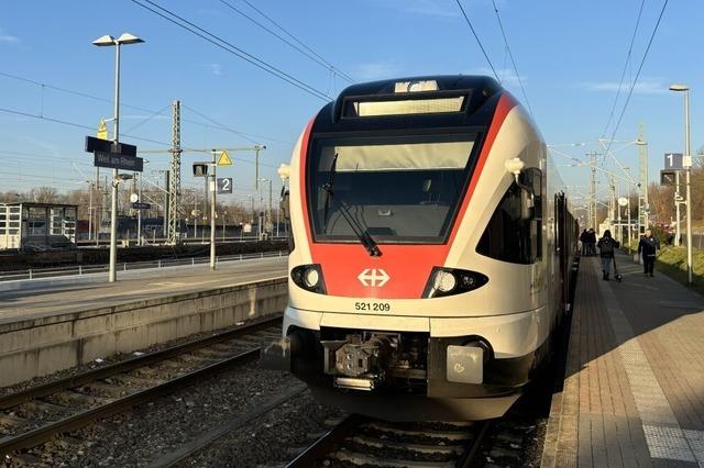 Gleisnderung fr S-Bahnen am Bahnhof in Weil am Rhein kommt wohl erst im Februar