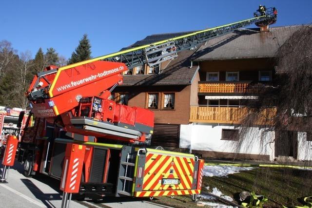 Kaminbrand in Todtmoos-Strick sorgt fr Groeinsatz