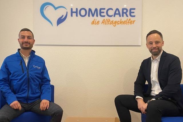 Zwei Freiburger Unternehmer wollen mit dem Pflegedienst Homecare eine Versorgungslcke stopfen