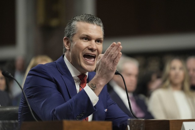 Hegseth hat keine politische Erfahrung...der wichtigsten US-Ministerien leiten.  | Foto: J. Scott Applewhite/AP/dpa