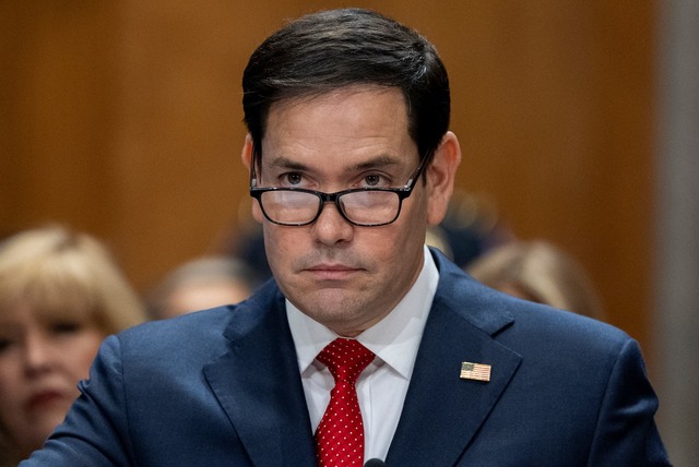 Rubio fordert einen realistischen Blic...ssischen Angriffskrieg in der Ukraine.  | Foto: Alex Brandon/AP/dpa