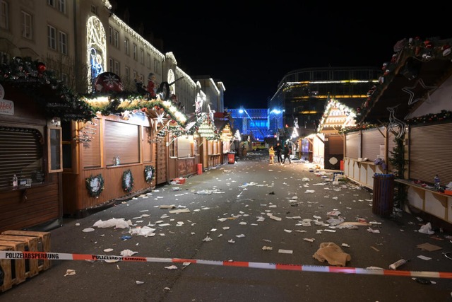 Zum Anschlag auf den Weihnachtsmarkt i...befasst haben, als bisher bekannt war.  | Foto: Heiko Rebsch (dpa)