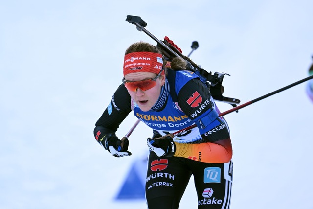 Youngster Selina Grotian schaffte es diesmal nicht in die N&auml;he des Podiums.  | Foto: Sven Hoppe/dpa