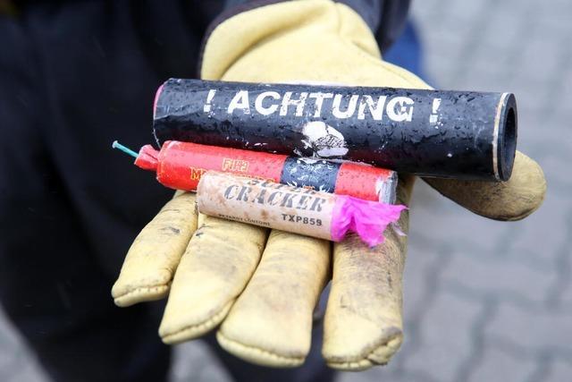 Bundespolizei findet verbotene Feuerwerkskrper in Fahrzeug