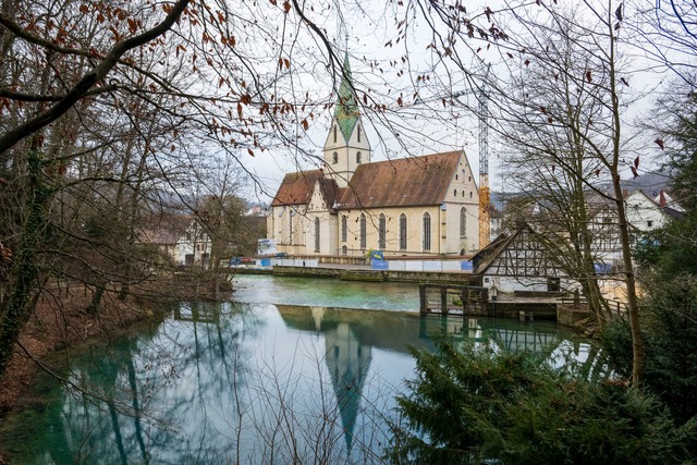 F&uuml;r die Stadt Blaubeuren ist die jahrelange Sanierung eine Herausforderung.  | Foto: Stefan Puchner/dpa